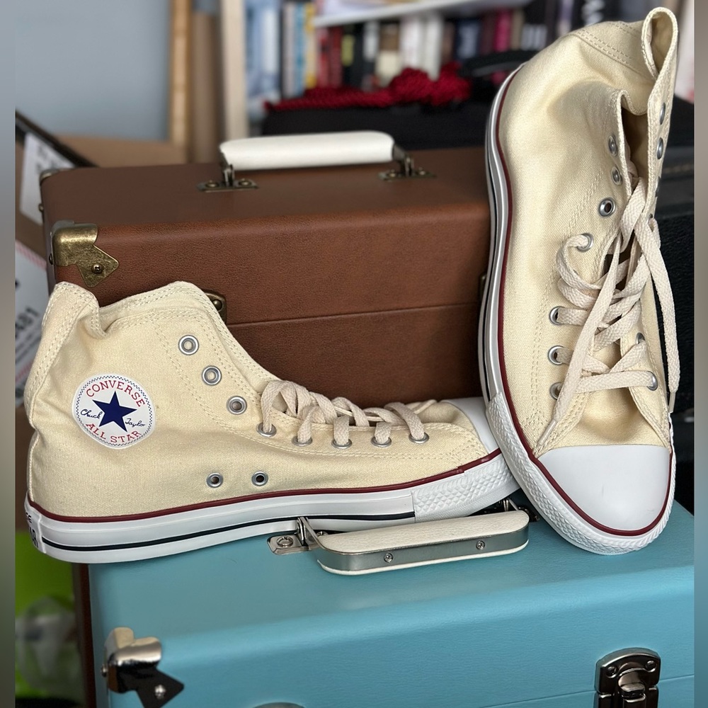 Converse Unisex M9162 Natural White All Stars 10/12